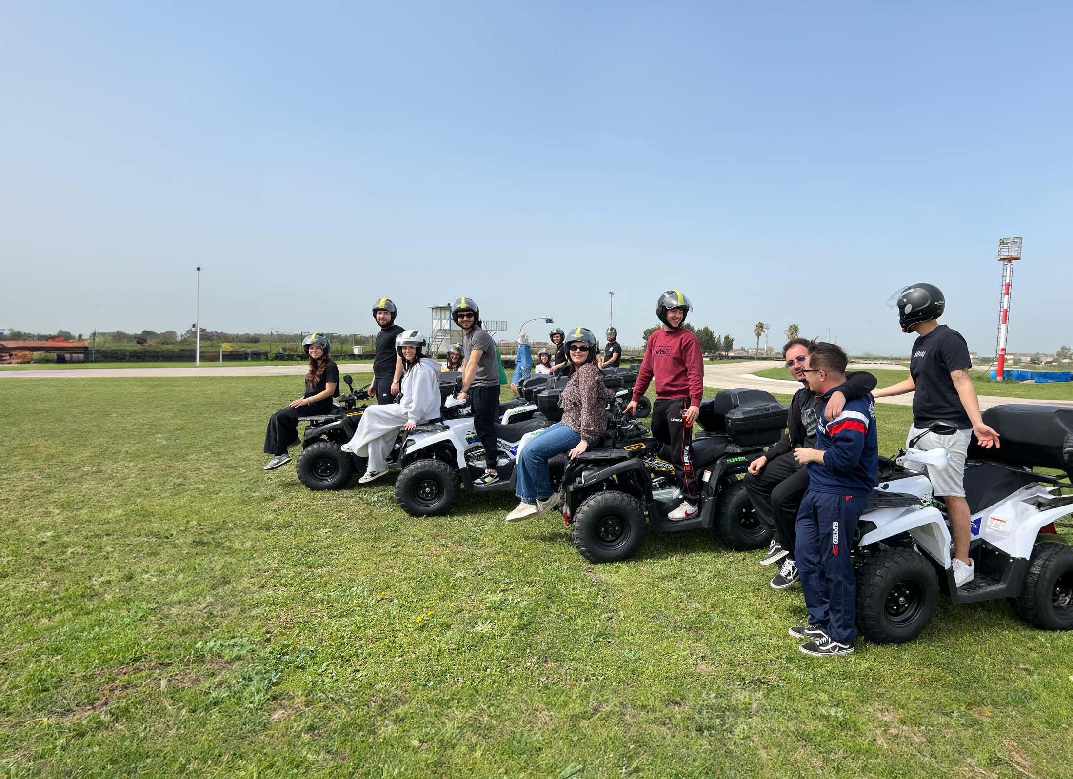 Tour in quad al Lago di Biccari in provincia di Foggia con brindisi
