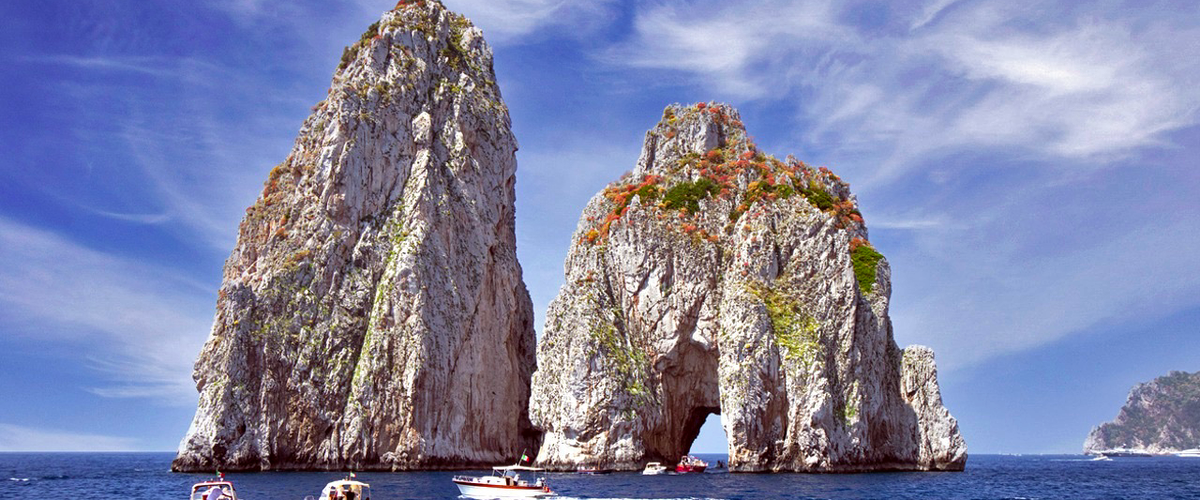 Escursione in motonave di una giornata a Capri da Seiano