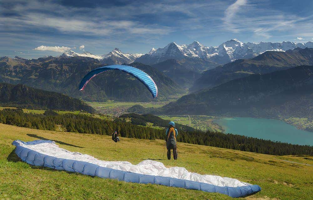 Tandem Paragliding Flight in Barco di Levico (Trento)