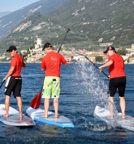 SUP excursion in Malcesine on Lake Garda