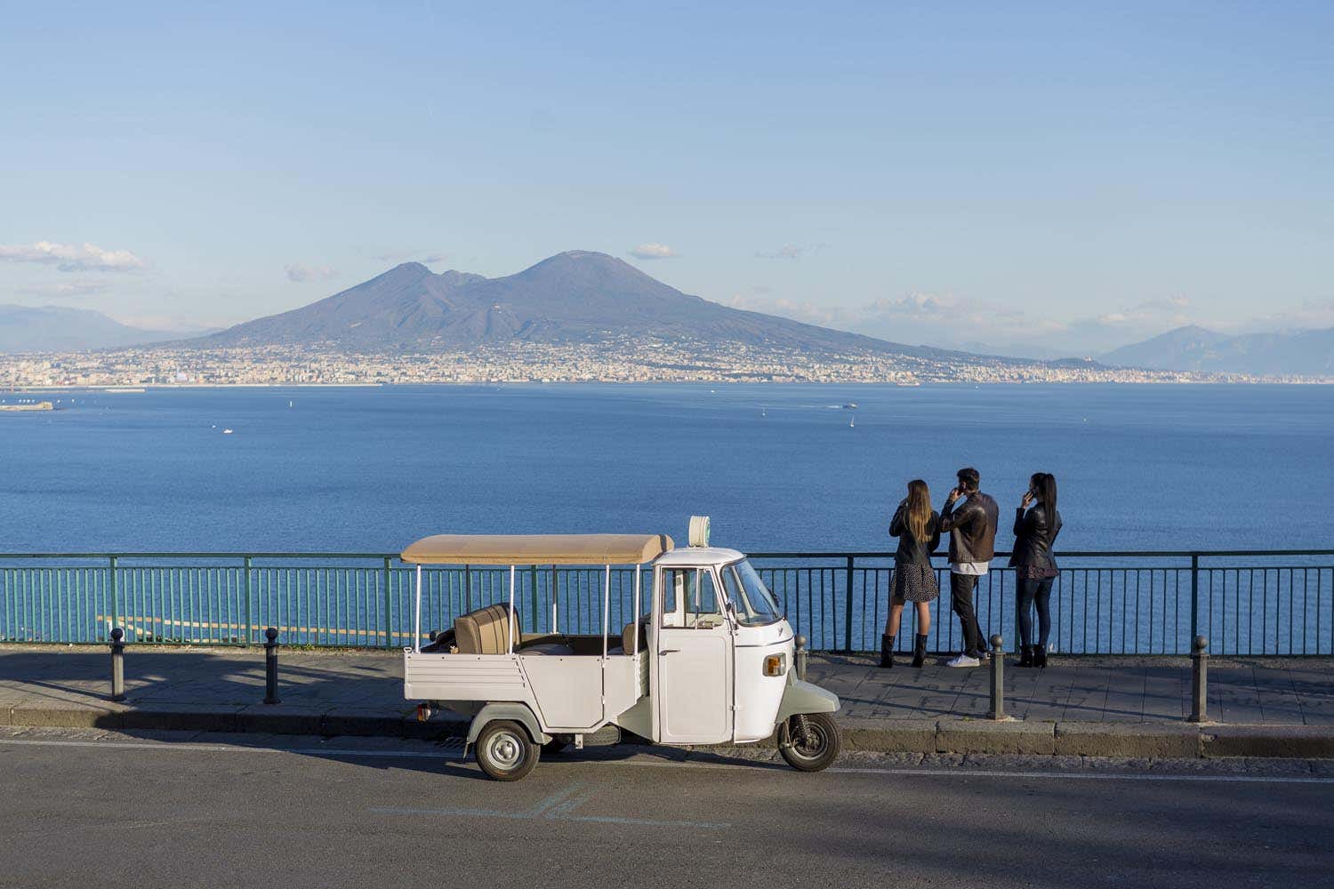 Tour panoramico in Ape a Napoli