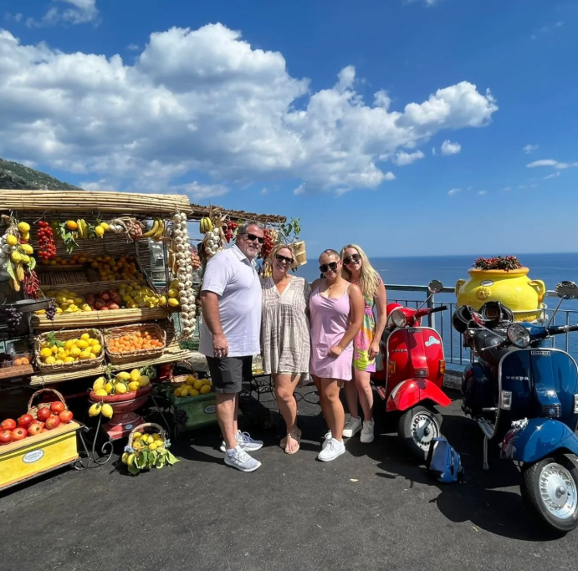 Tour in vespa Positano
