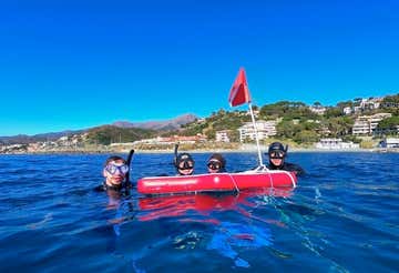 Lezione di apnea ad Arenzano in provincia di Genova