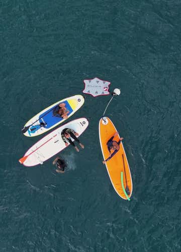Lezione di apnea ad Arenzano in provincia di Genova