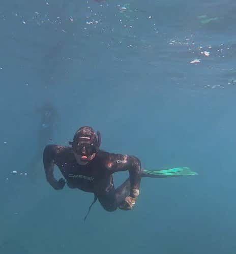 Lezione di apnea ad Arenzano in provincia di Genova