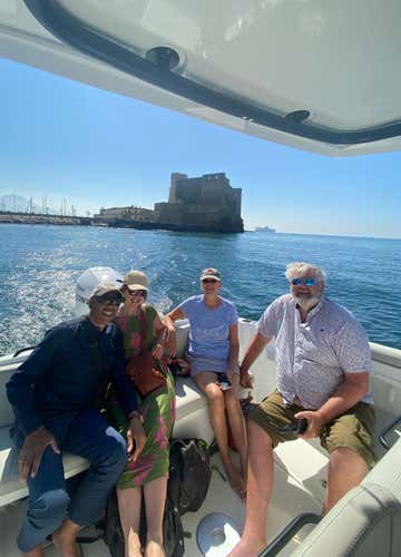 Boat excursion along the coast of Naples to Nisida