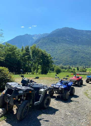 Tour avventuroso in quad in Valtellina