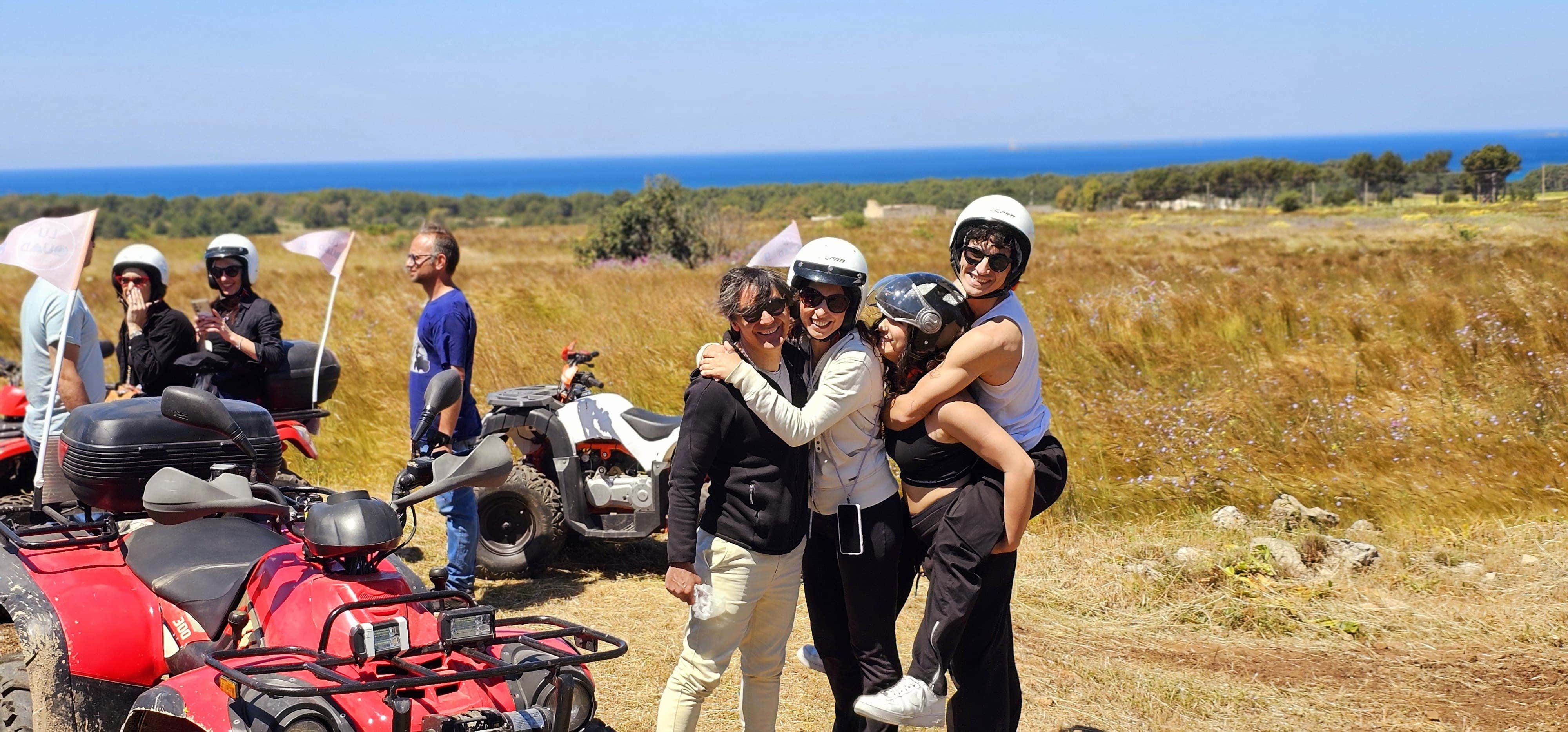 Tour in quad di 3 ore a Gallipoli con degustazione