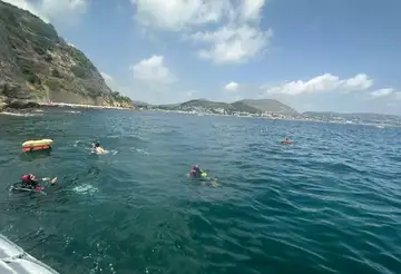 Guided snorkelling in the Underwater Archaeological Park of Baia