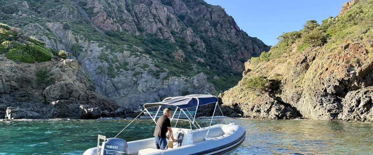 Dinghy rental in Ogliastra - 5.40 m, 40 HP