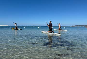 Lezione di SUP ad Alghero