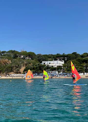 Private windsurfing lesson in Capoliveri on Elba Island