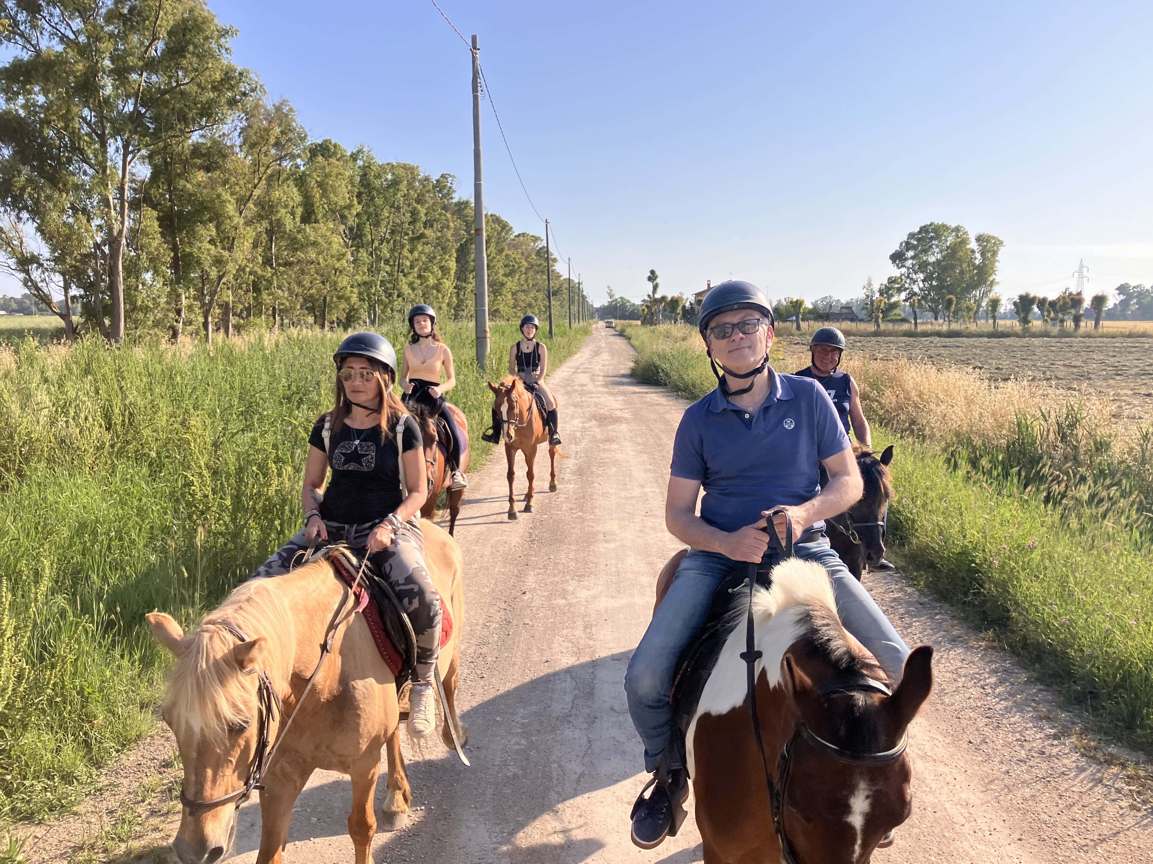 Passeggiata a cavallo nelle campagne di Ostia Antica