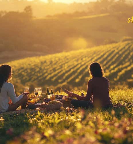 Picnic tra le vigne di San Gimignano