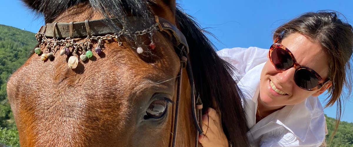 Horseback riding in the Tuscan Maremma with aperitif
