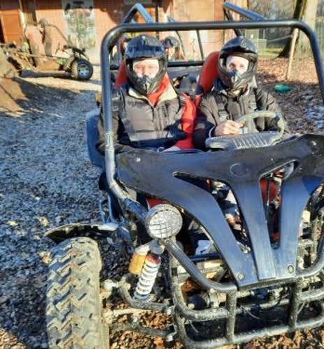 Circuito buggy off-road al Parco Bulè a Novara