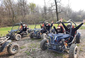 Circuito buggy off-road al Parco Bulè a Novara