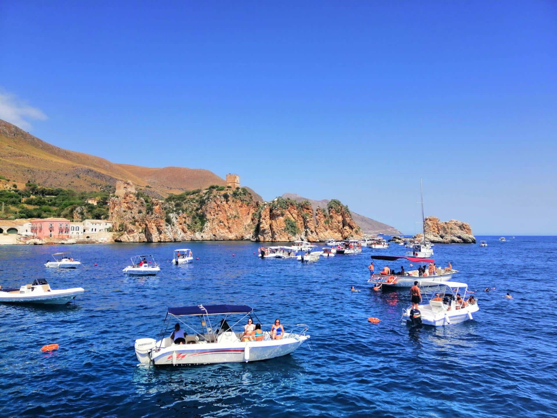Tour in motonave tra Riserva dello Zingaro, Scopello e San Vito Lo Capo