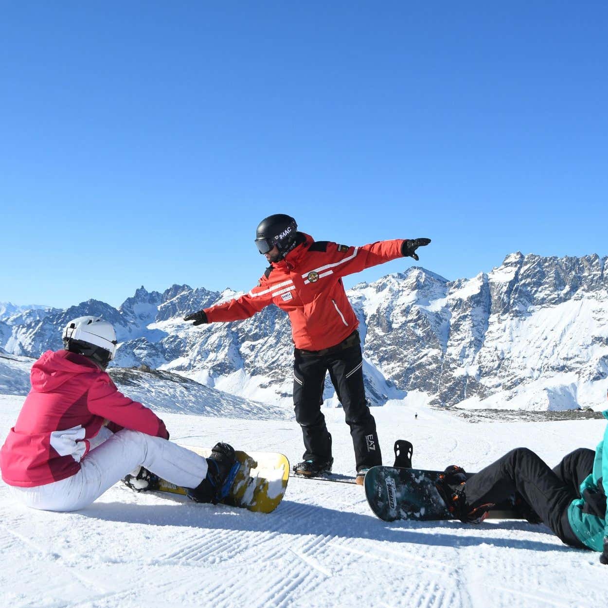 Private snowboarding lesson in Cervinia for all levels Freedome