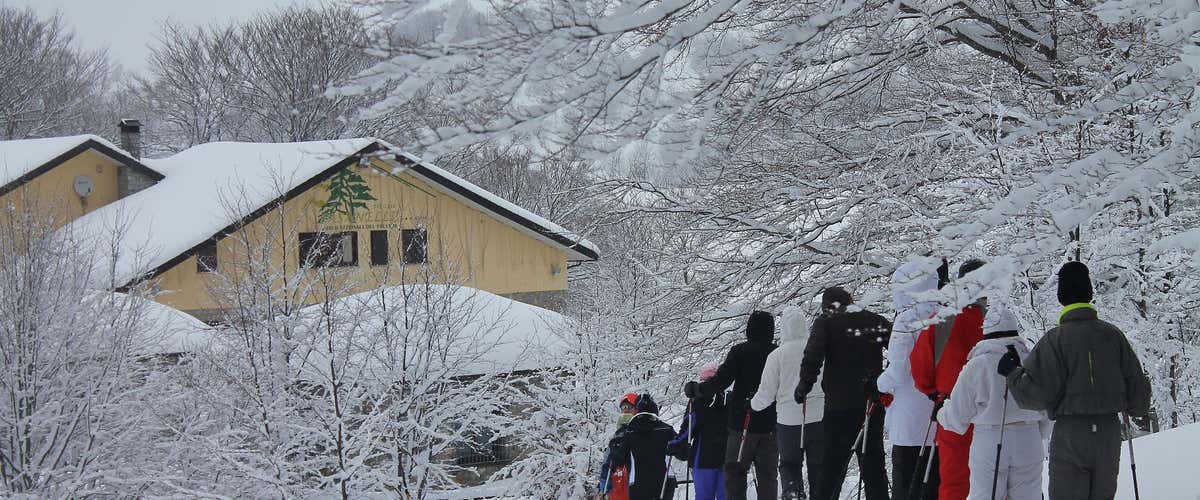 Ciaspolata nel Parco Nazionale del Pollino