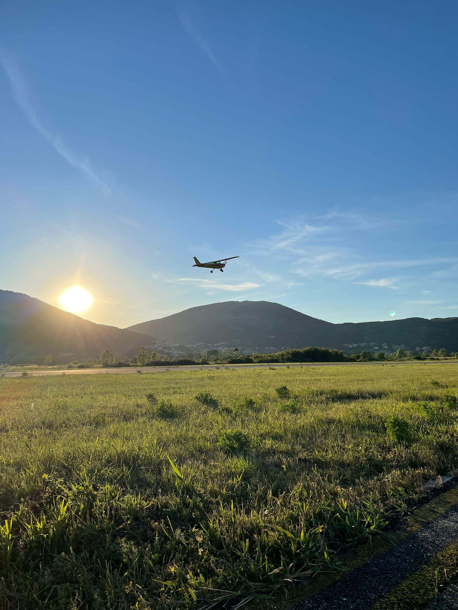 Volo introduttivo in aereo a L'Aquila