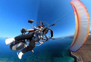 Volo in paramotore tandem sulla Costa del Sinis