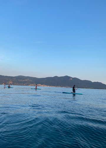 Tour in SUP sul Lago d'Iseo da Predore con aperitivo