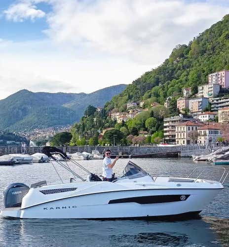 2-hour boat trip on Lake Como
