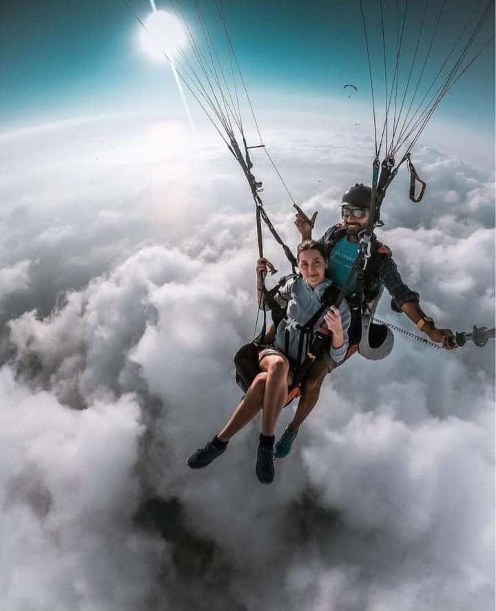 Volo in parapendio biposto a Bonassola