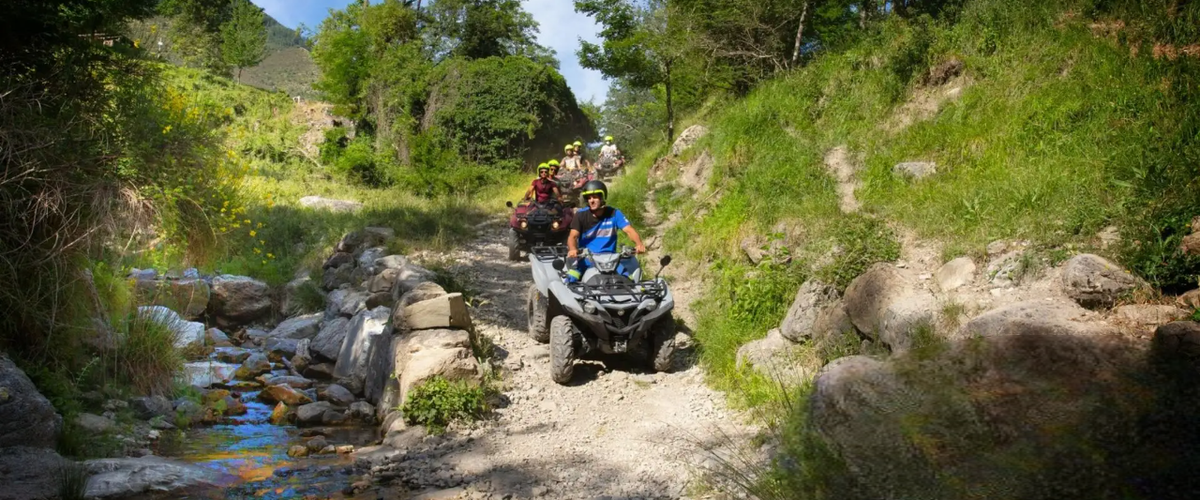 5-hour quad tour to the Botri Gorge