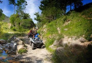 5-hour quad tour to the Botri Gorge
