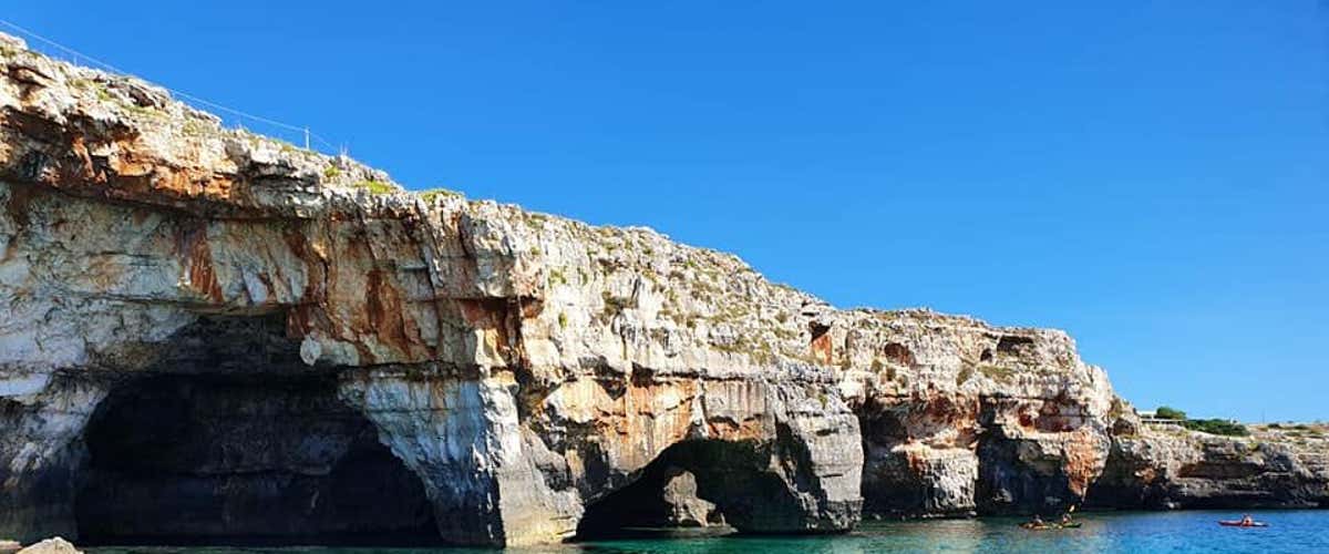Tour in barca alle grotte di Leuca in Salento