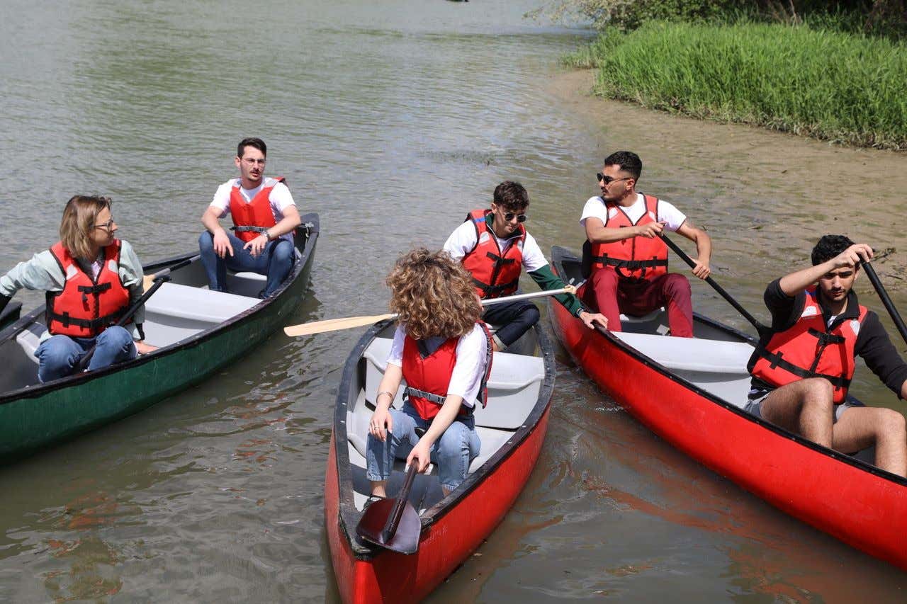 Tour in canoa sul fiume Tevere