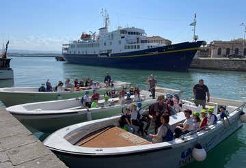 Tour in barca e snorkeling all'isola di Ortigia