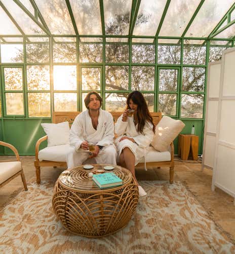 Percorso benessere nell’uliveto, massaggio e light lunch in provincia di Frosinone