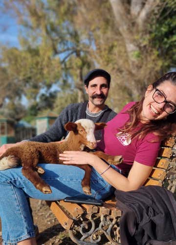 Guided tour of a cheerful animal shelter in Ostia