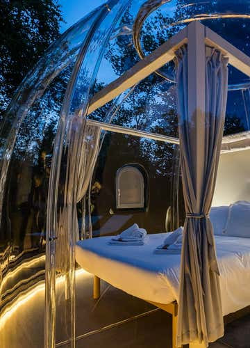 Notte in Bubble Room a Borgo Ticino sul Lago Maggiore