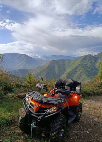 Panoramic quad bike tour through the villages of the Ligurian Riviera