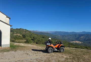 Panoramic quad bike tour through the villages of the Ligurian Riviera