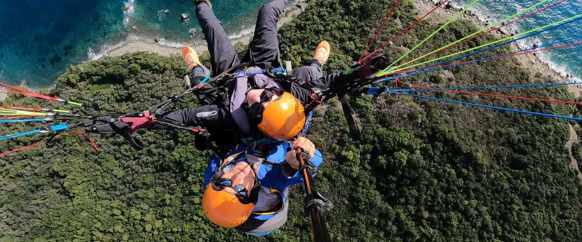 Volo in parapendio tandem in provincia di Imperia