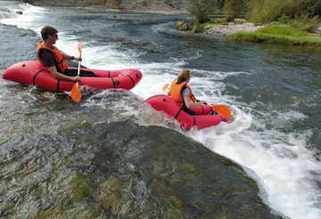 Packrafting sul fiume Serchio a Lucca