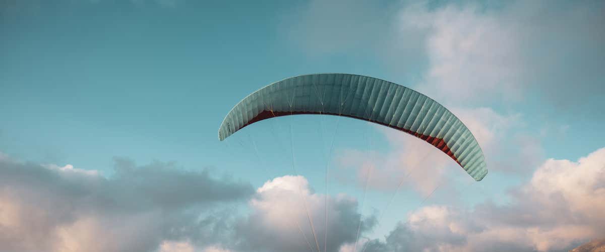 Tandem paragliding flight in Palermo