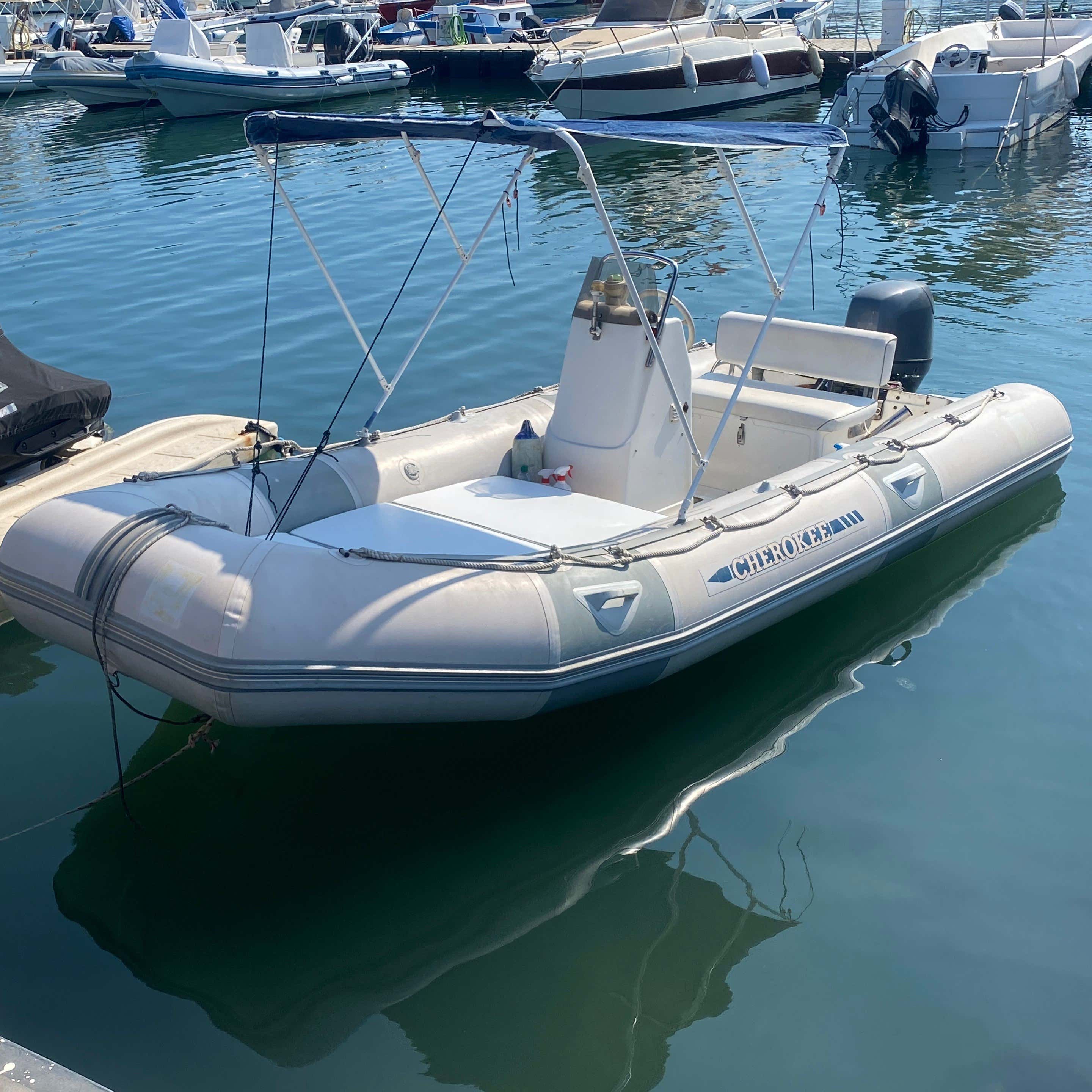 gommone 5 metri 40 cv usato