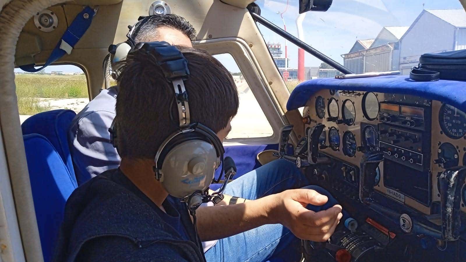 Pilota d'aereo per un giorno a Foggia