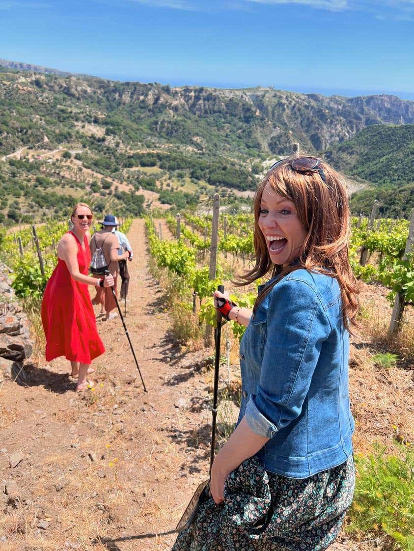 Tour delle vigne in fuoristrada e degustazione vini a Bivongi