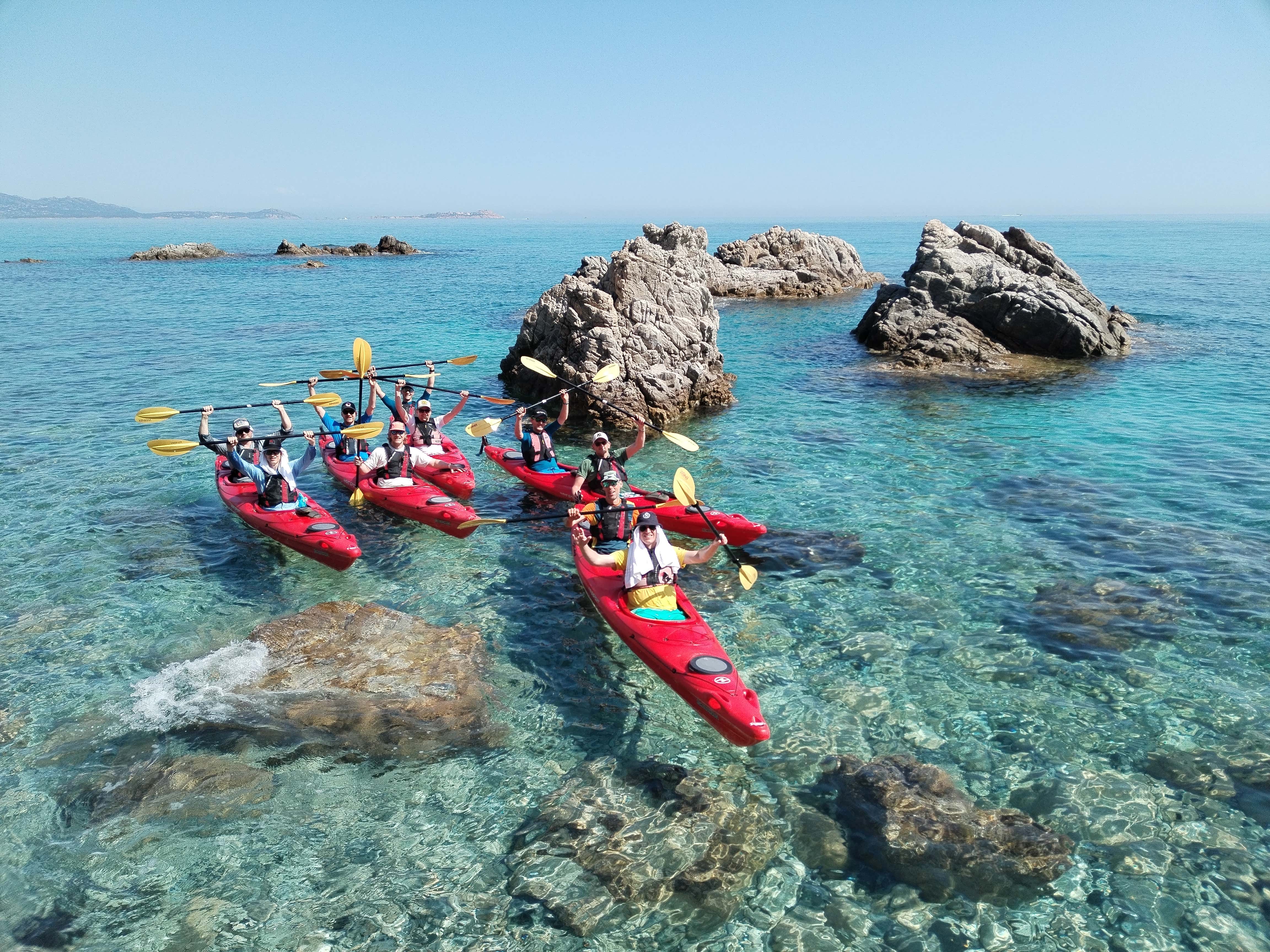 Tour in kayak di 3 ore a Golfo Aranci