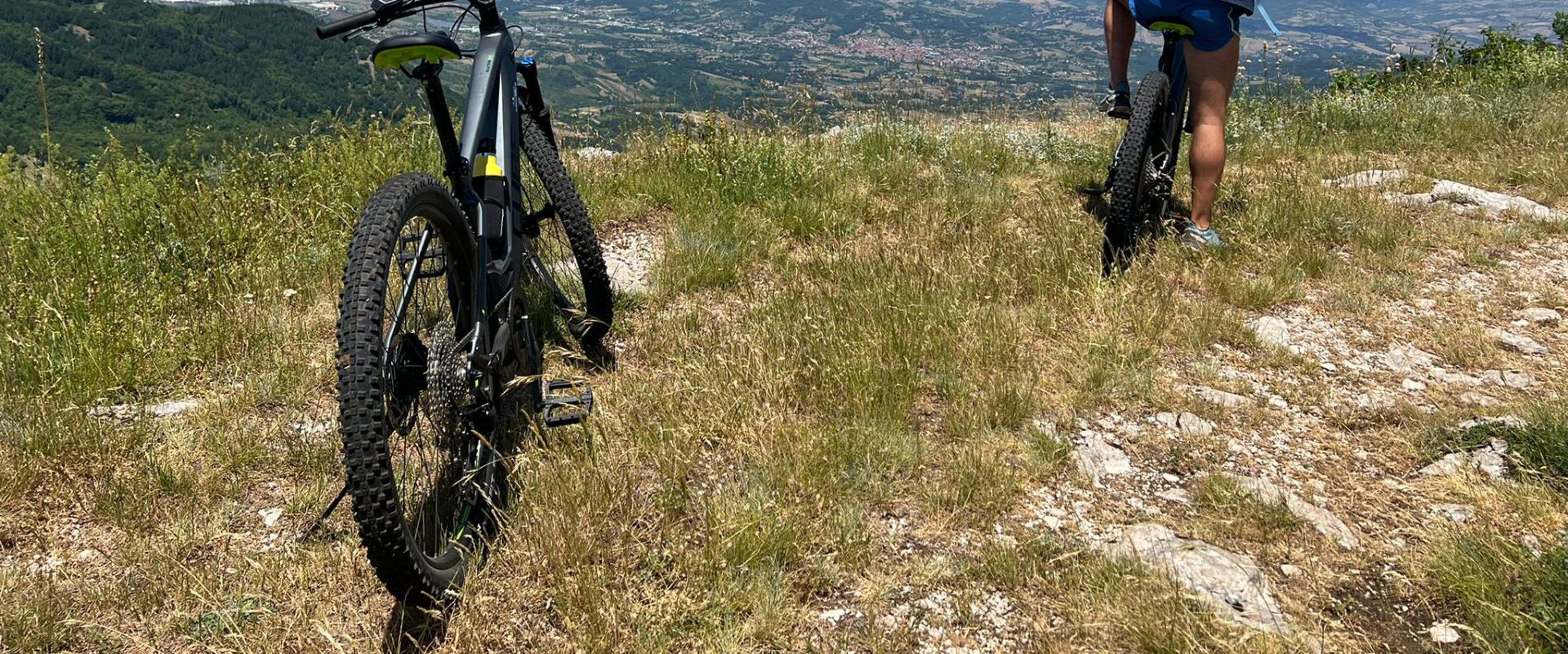 E-bike tour lungo l'Anello delle fontane sui Monti Picentini