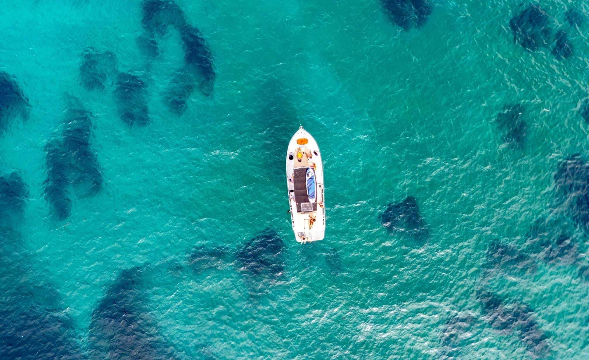 Tour in barca tra Golfo Aranci e Capo Figari alla ricerca dei delfini con pranzo