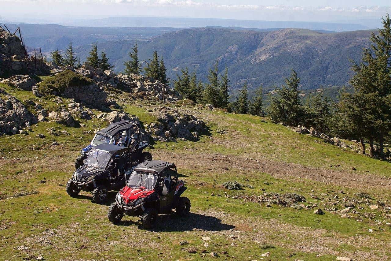 Dune buggy tour under the stars in Aritzo (NU)