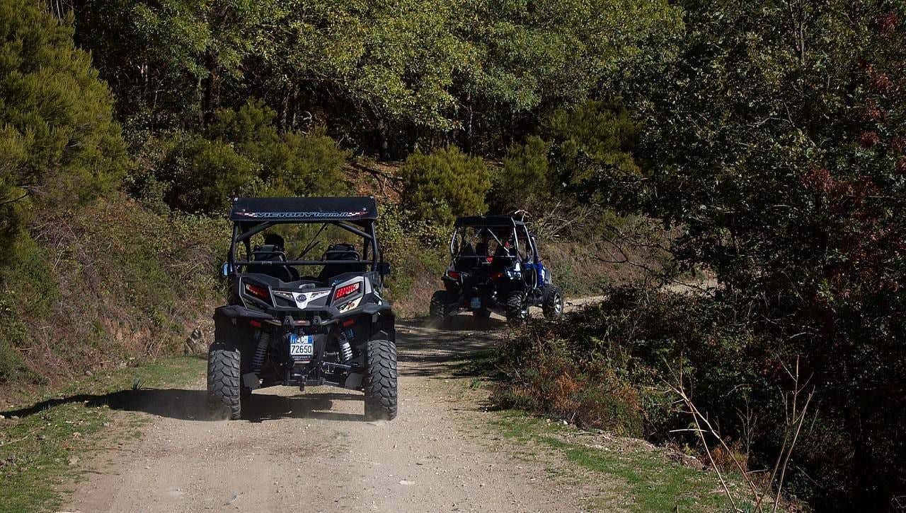 Neviere dune buggy tour in the Sardinian hinterland